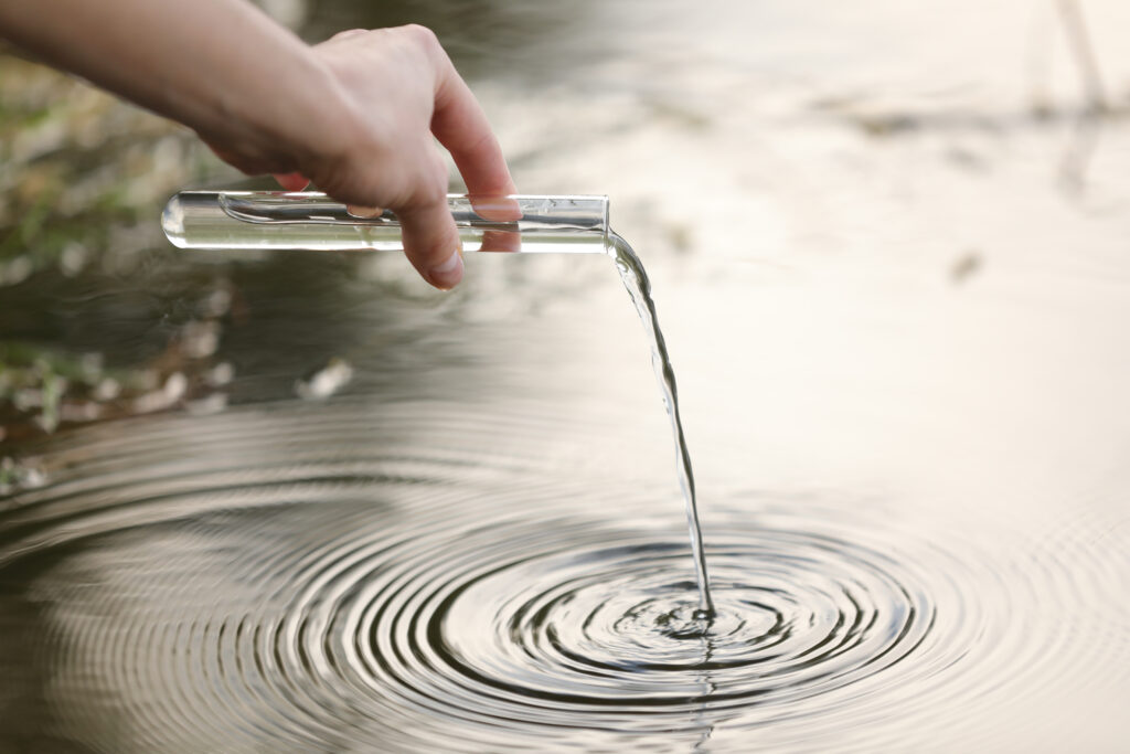 pond water pollution concept scientist biologist 2024 10 20 00 31 31 utc